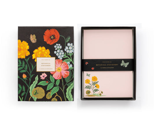 Botanical Social Stationery Set