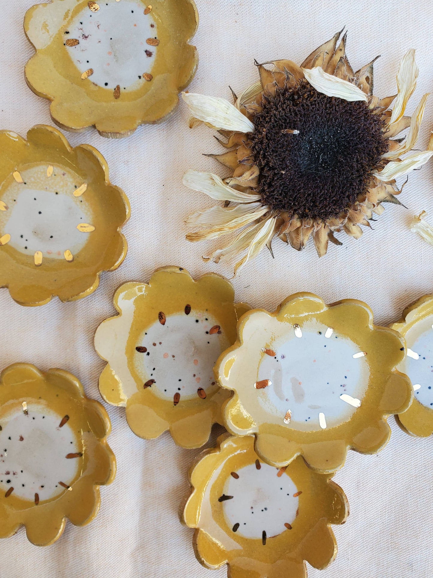 Small Flower Ring Dish