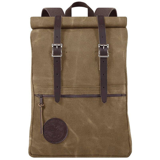 Wax Khaki Roll-Top Scout Pack