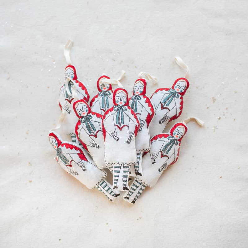 Little Red - Cotton & Lavender Filled Ornament