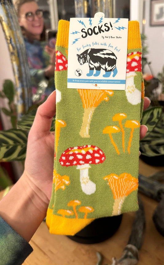 Mushroom Socks