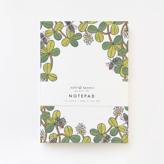 White Clover Notepad