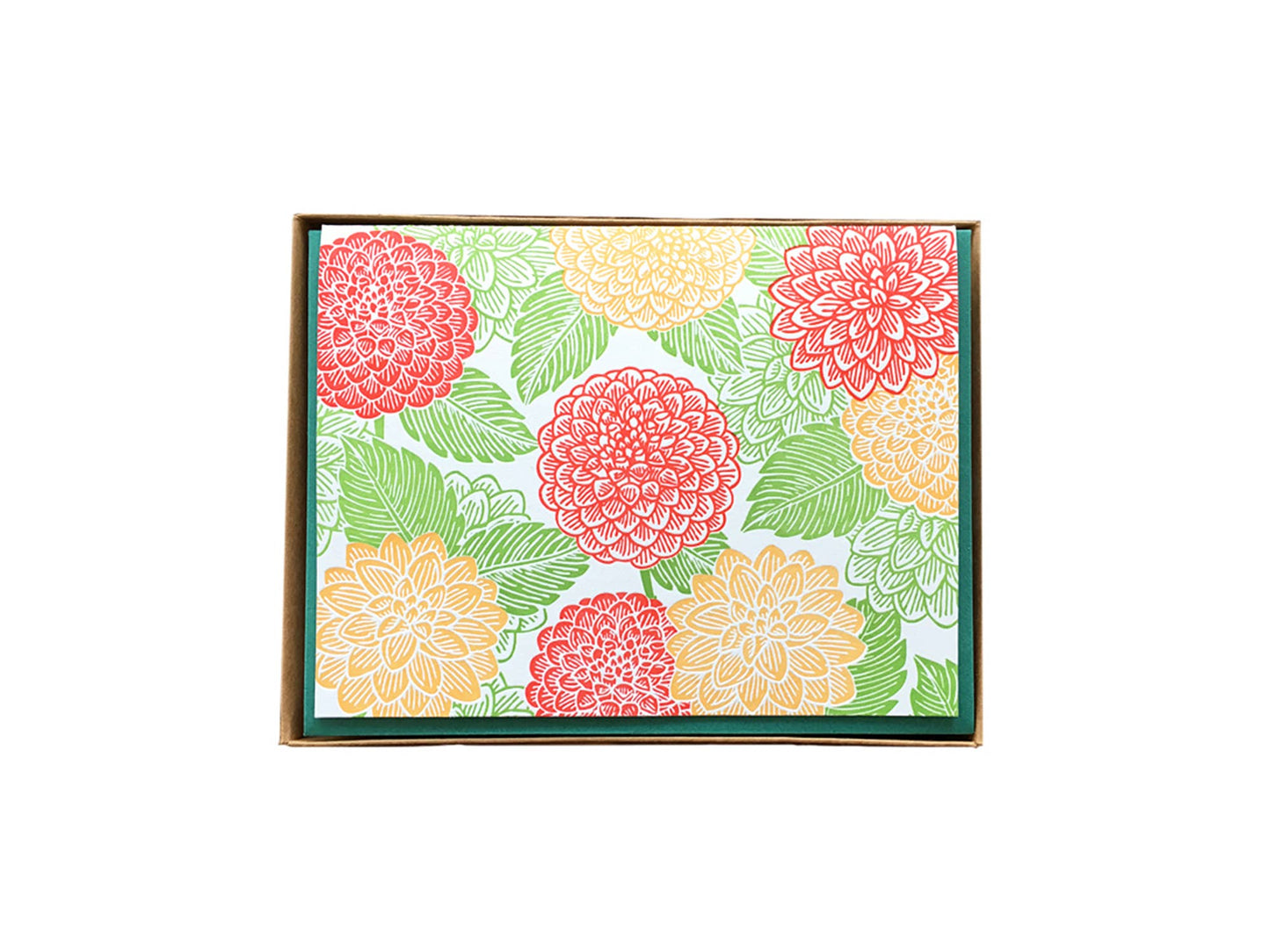 Dahlia Card: Boxed Set of 6