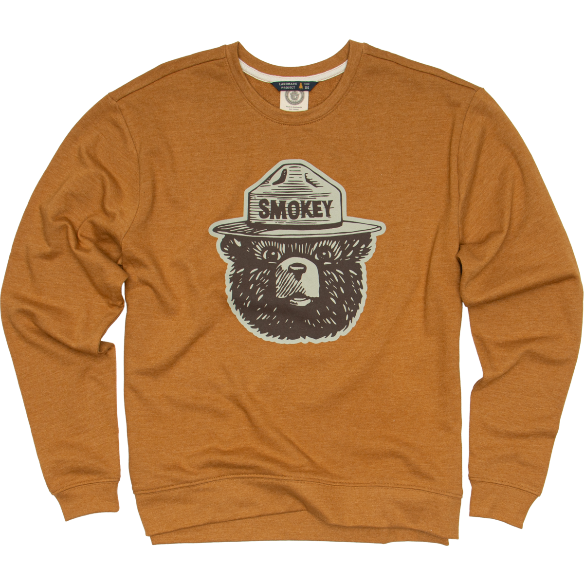 Smokey Logo Crewneck Sweatshirt - Bronze