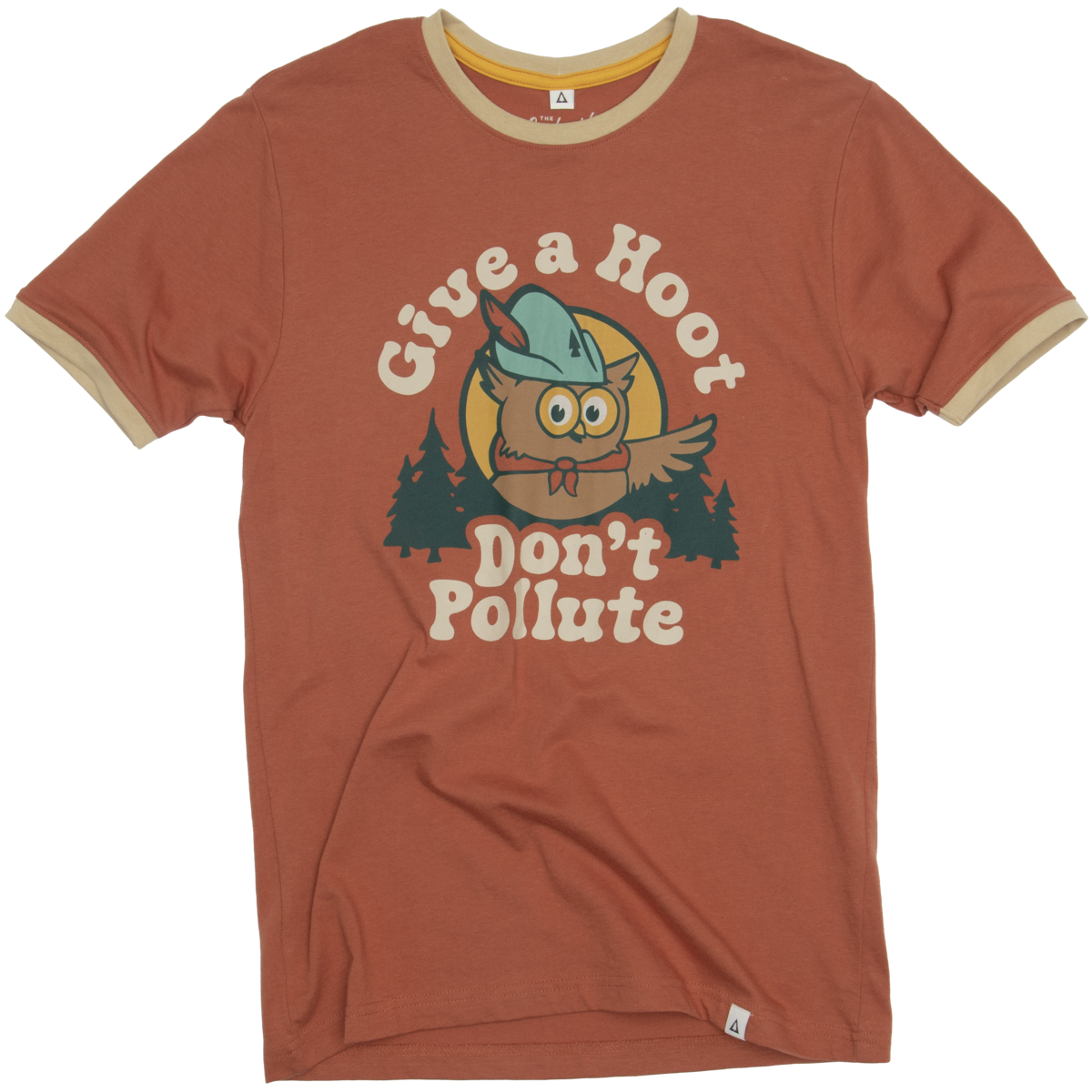 Give A Hoot Ringer Tee