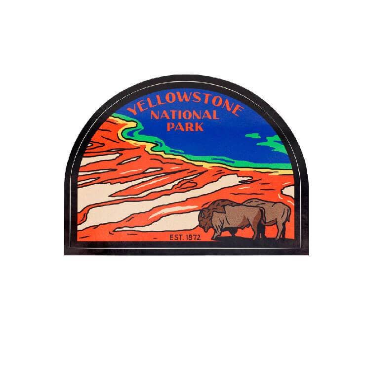 Yellowstone National Park Sticker