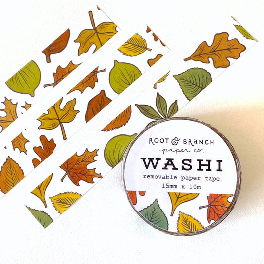 Leaves Washi Tape