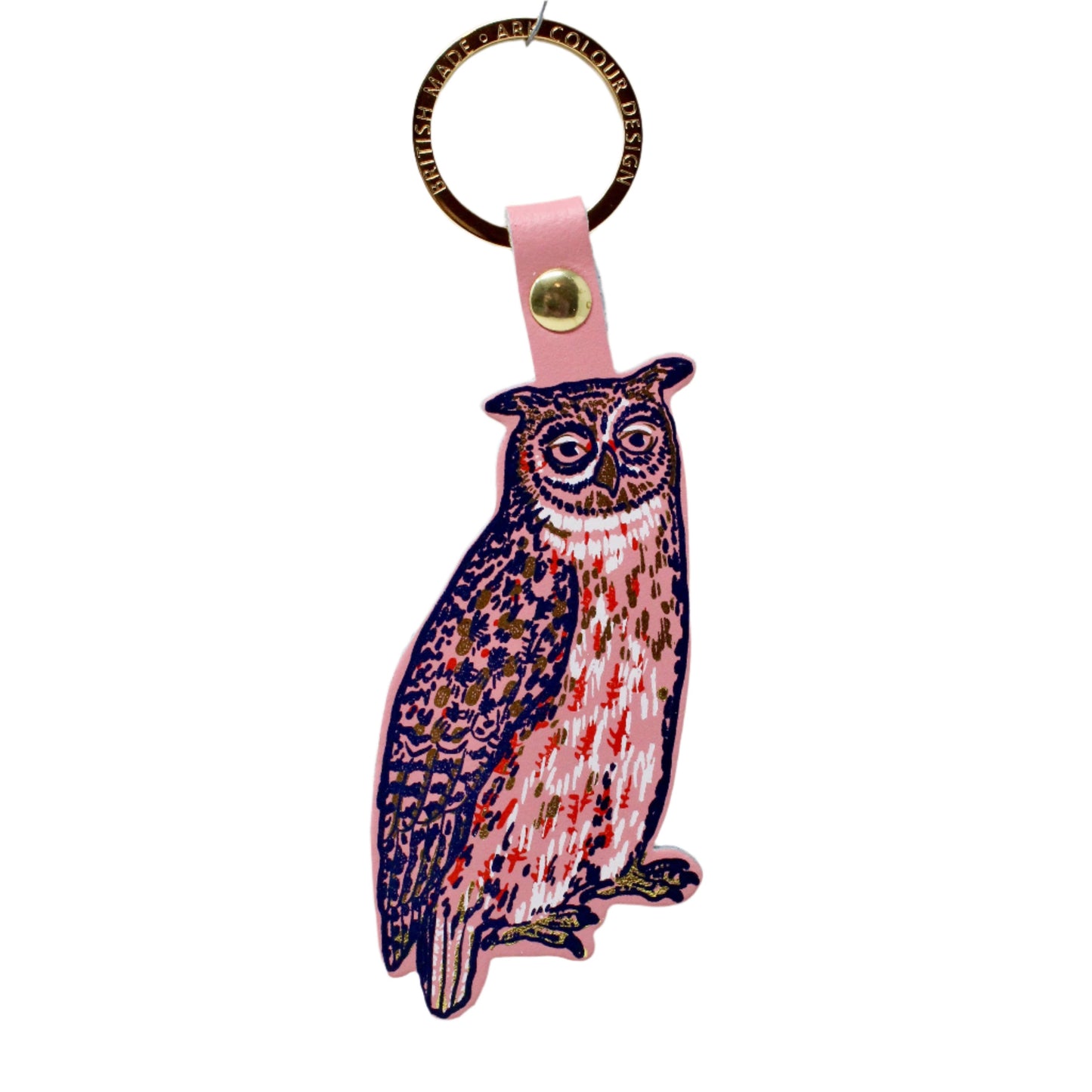 Nocturnal Owl Key Fob