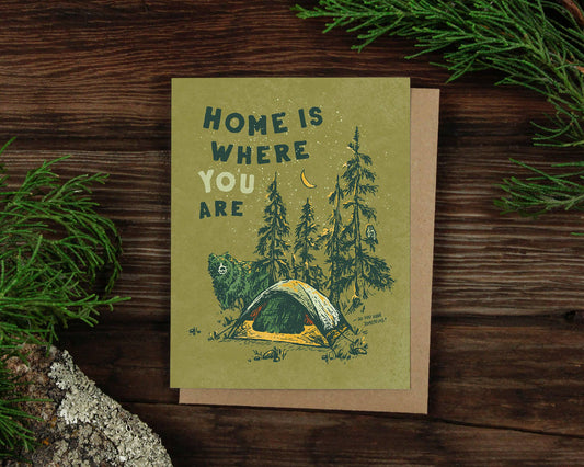 Home is Where You Are Greeting Card