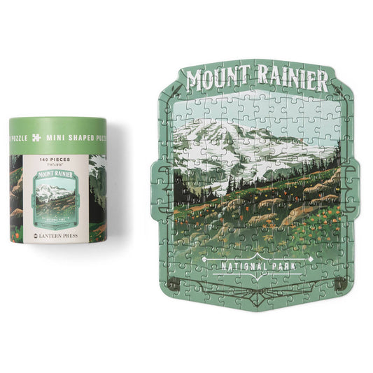 Mount Rainier National Parks Mini Puzzle