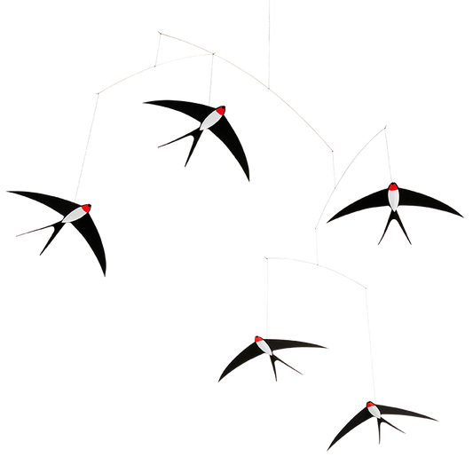 Flying Swallows 5