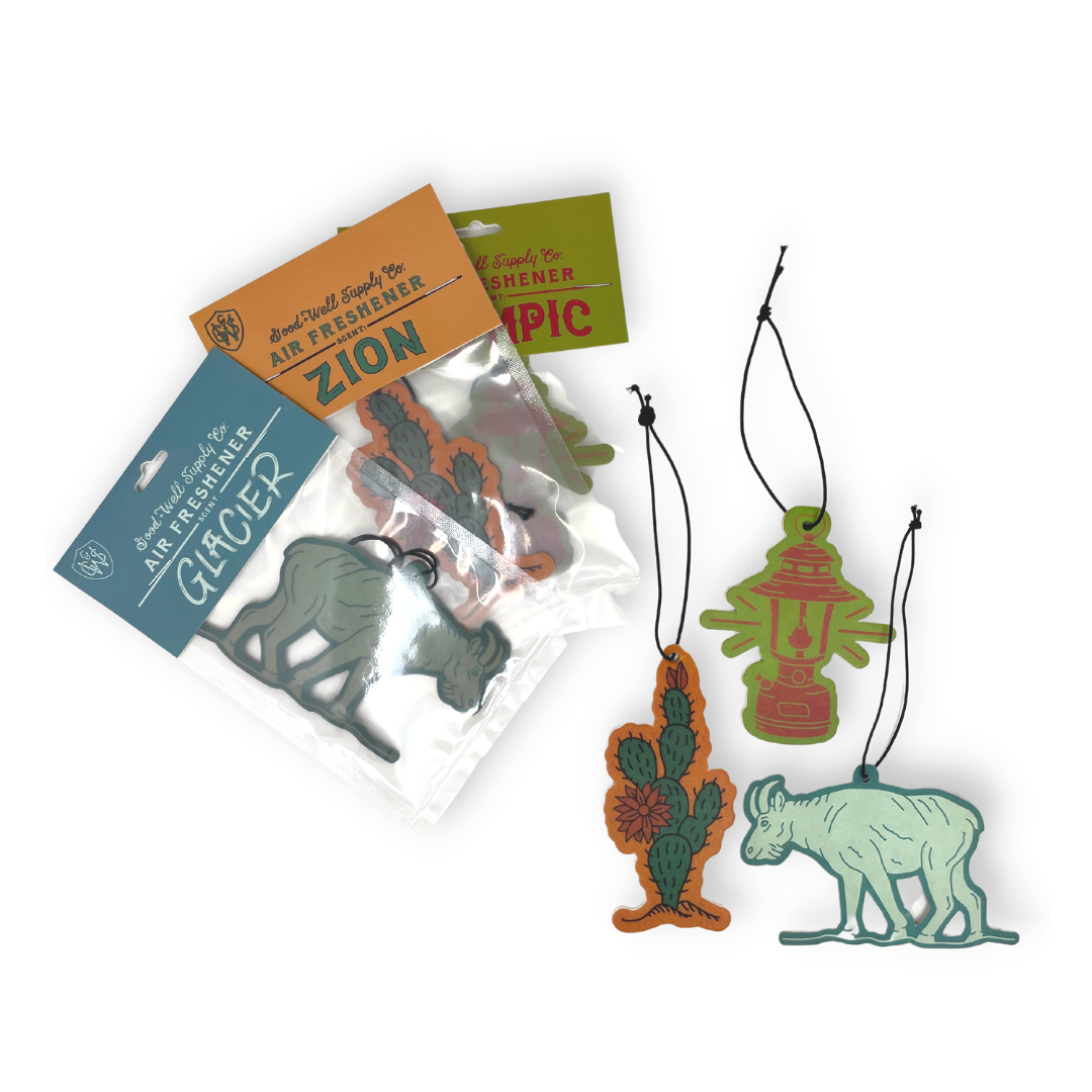 National Park Air Fresheners Bundle - 3 Pack