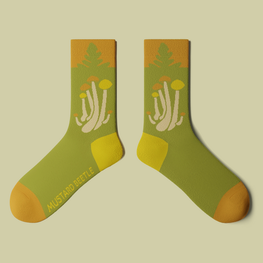 Mushrooms Crew Socks