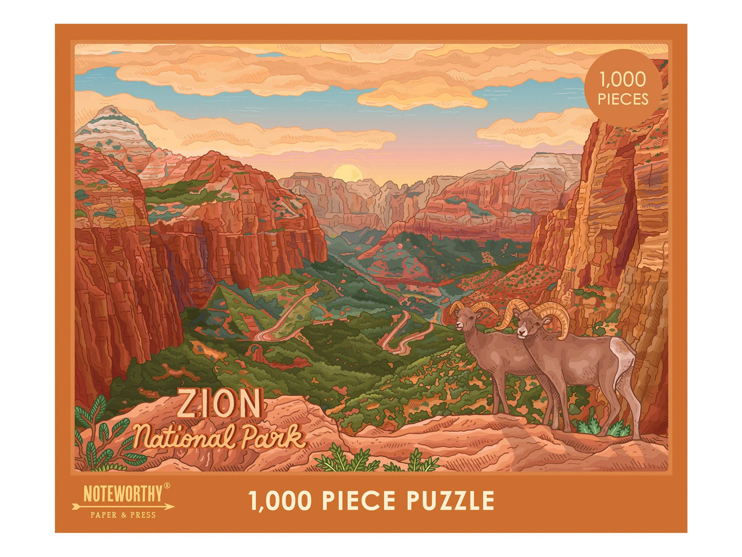 Zion National Park Puzzle