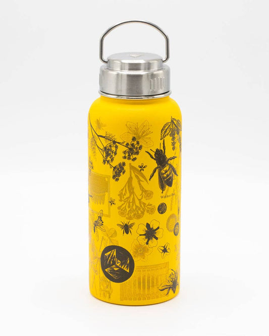 Honey Bee 32 oz Steel Bottle
