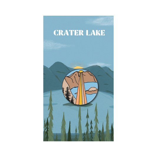 Crater Lake National Park Enamel Pin