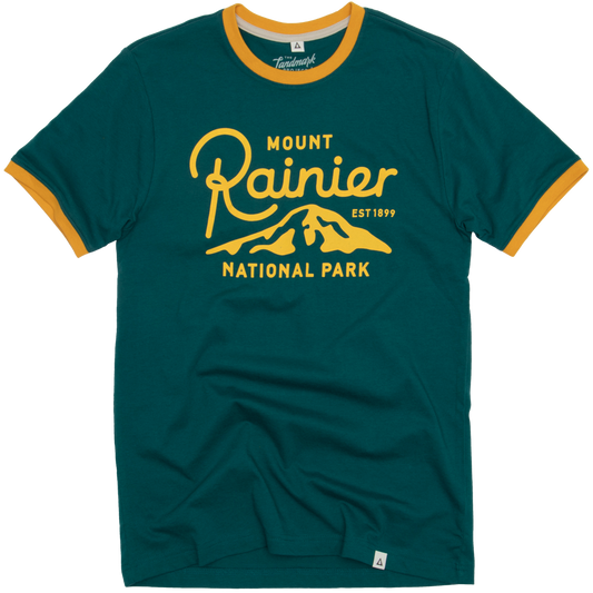 Mount Rainier Ringer Tee