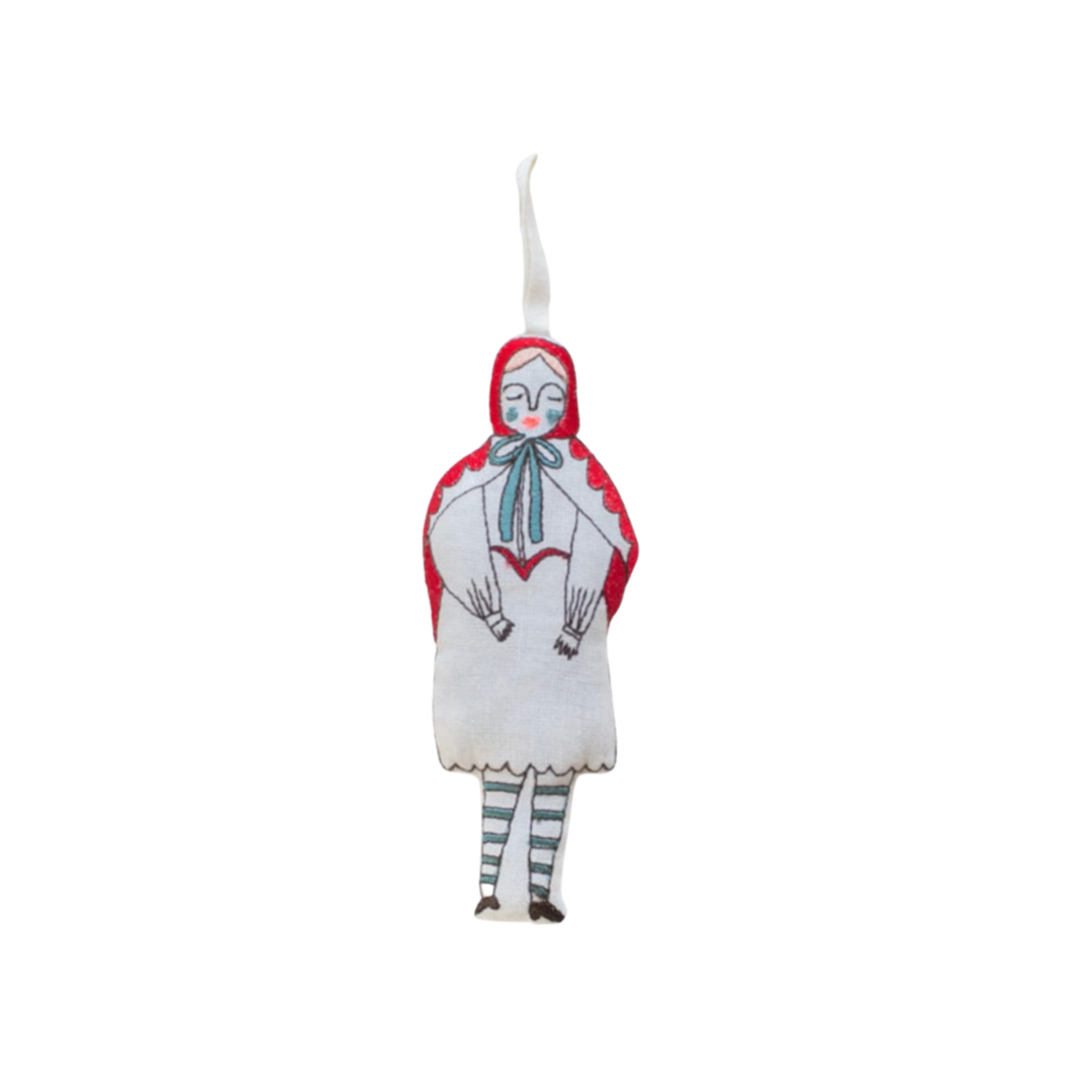 Little Red - Cotton & Lavender Filled Ornament