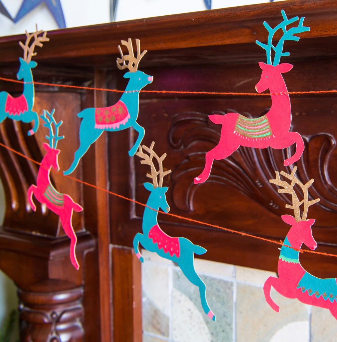 Reindeer Garland