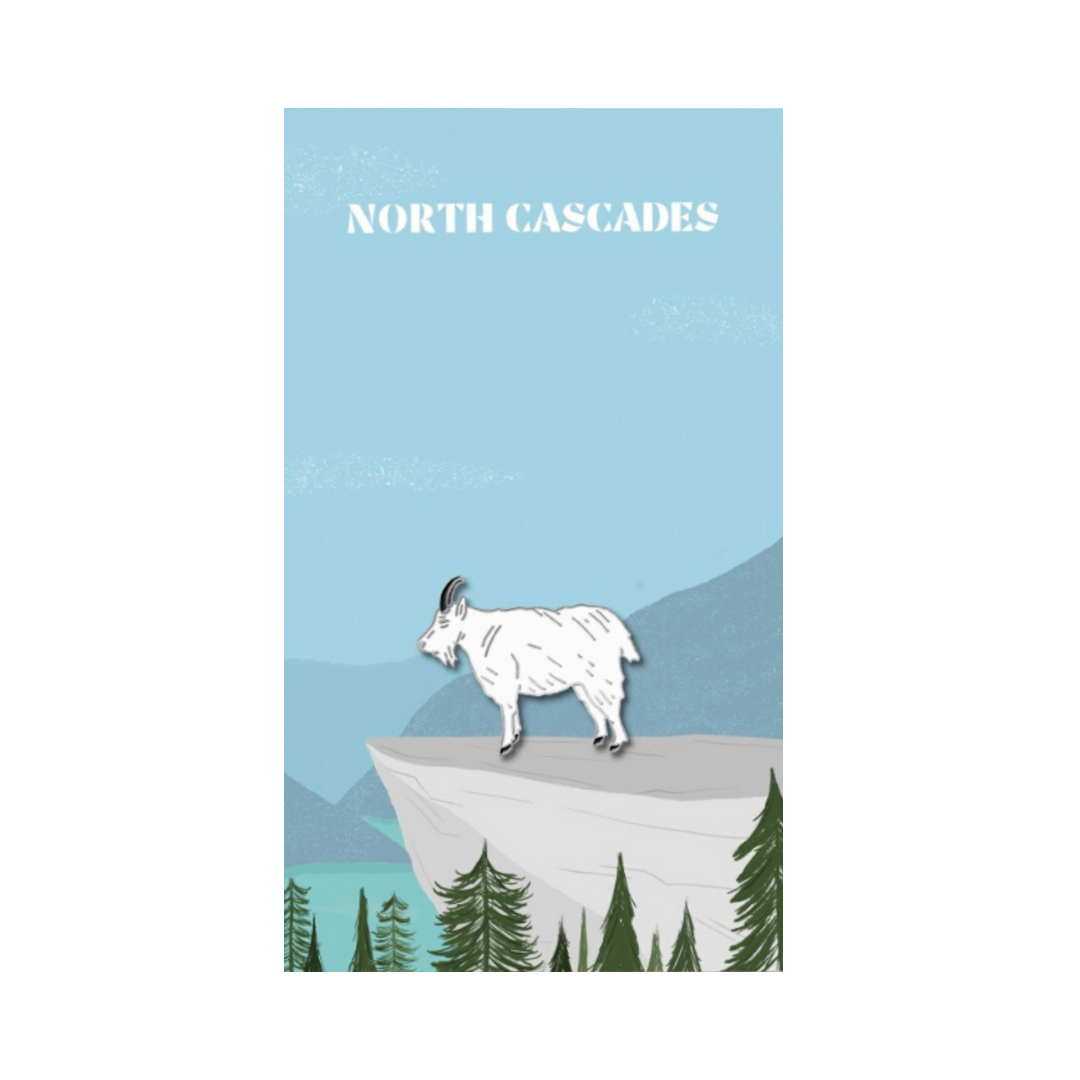 North Cascades National Park Enamel Pin