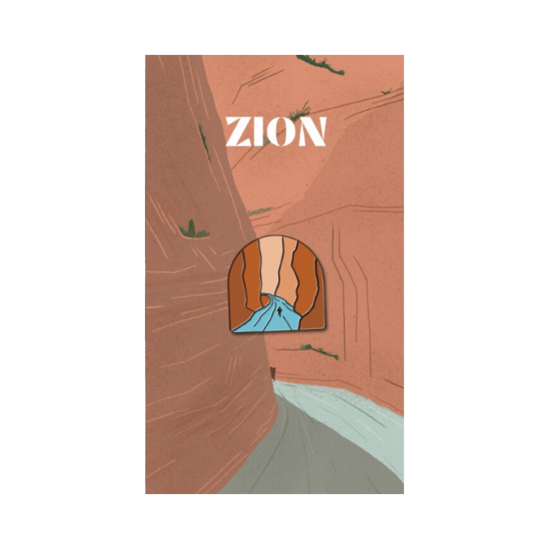 Zion National Park Enamel Pin